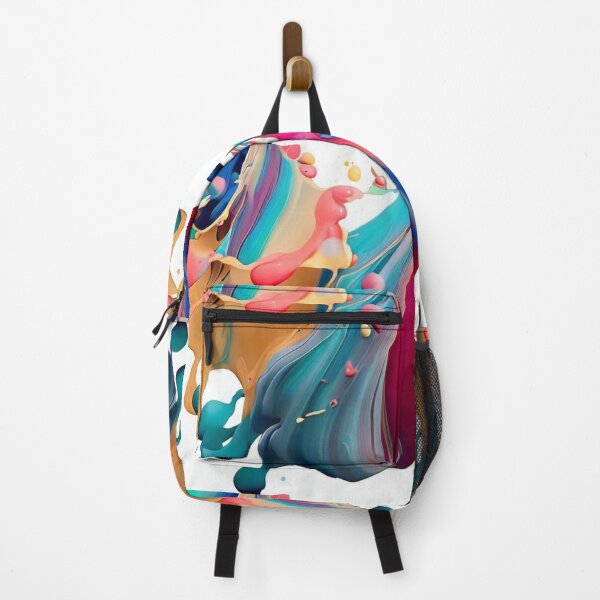 Item preview, Colorful Paint Splash Abstract Art designed and sold by DeevaValli.