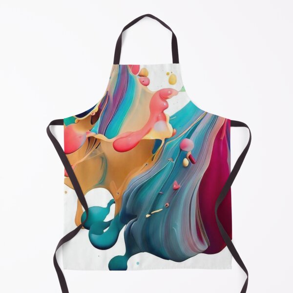 Item preview, Colorful Paint Splash Abstract Art designed and sold by DeevaValli.