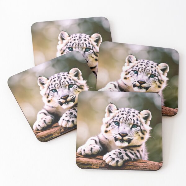 Item preview, Snow Leopard cub designed and sold by Reunimage.