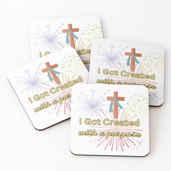 Item preview, I got created for a purpose, jesus,god,cross designed and sold by LGMmugsdesign.