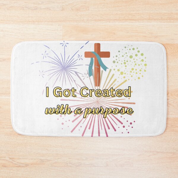 Item preview, I got created for a purpose, jesus,god,cross designed and sold by LGMmugsdesign.