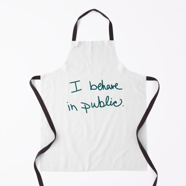 Item preview, I Behave in Public designed and sold by abeink.