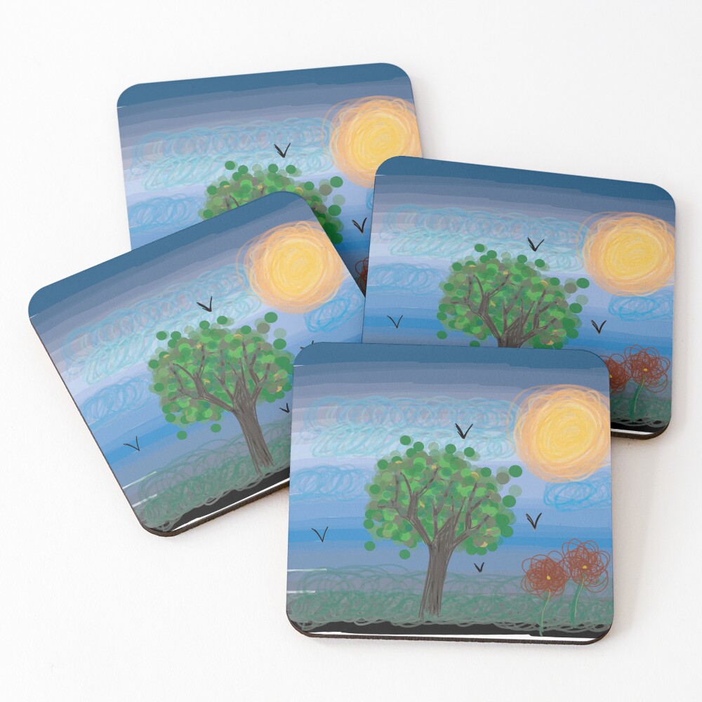 Item preview, Coasters (Set of 4) designed and sold by sofiaRZ.