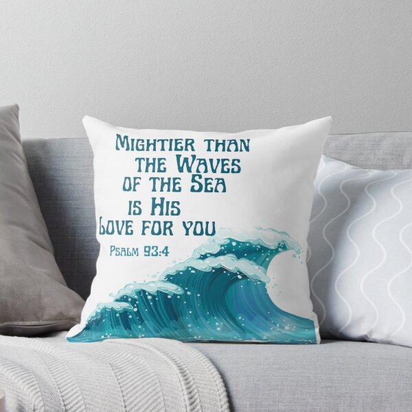 Item preview, Psalm 93:4 in blue designed and sold by Lilaclown.