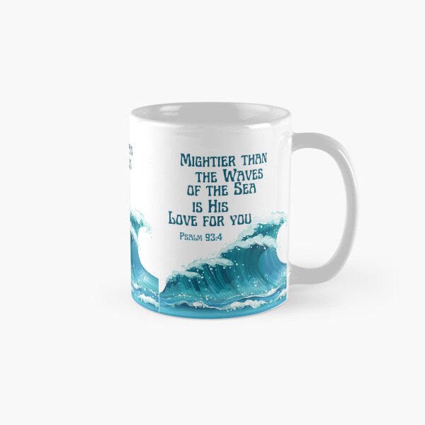 Item preview, Psalm 93:4 in blue designed and sold by Lilaclown.