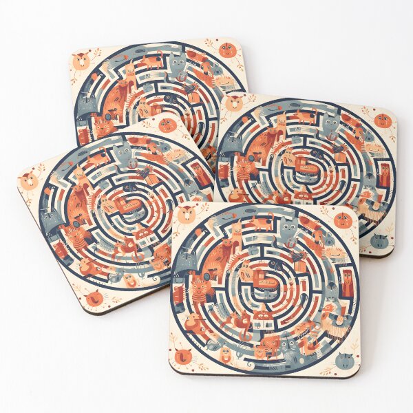 Item preview, maze designed and sold by Popote Madame.
