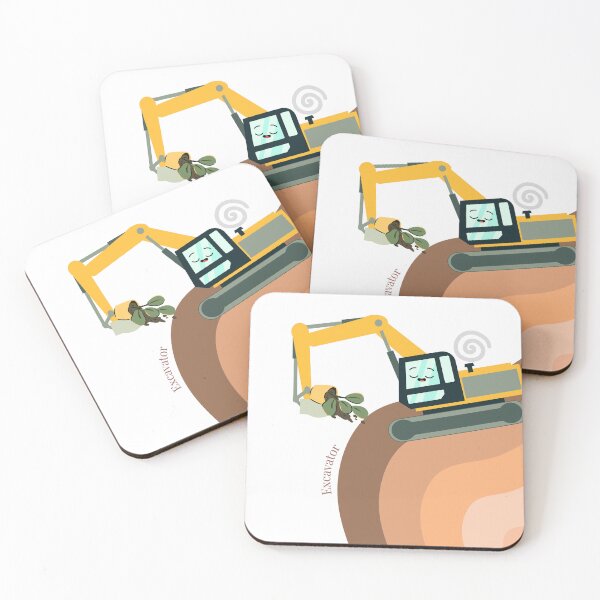 Item preview, small excavator digging designed and sold by Kaewtaming.