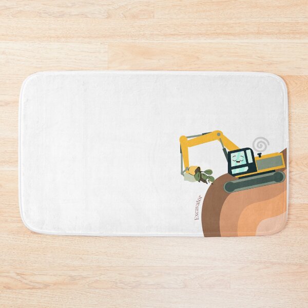 Item preview, small excavator digging designed and sold by Kaewtaming.
