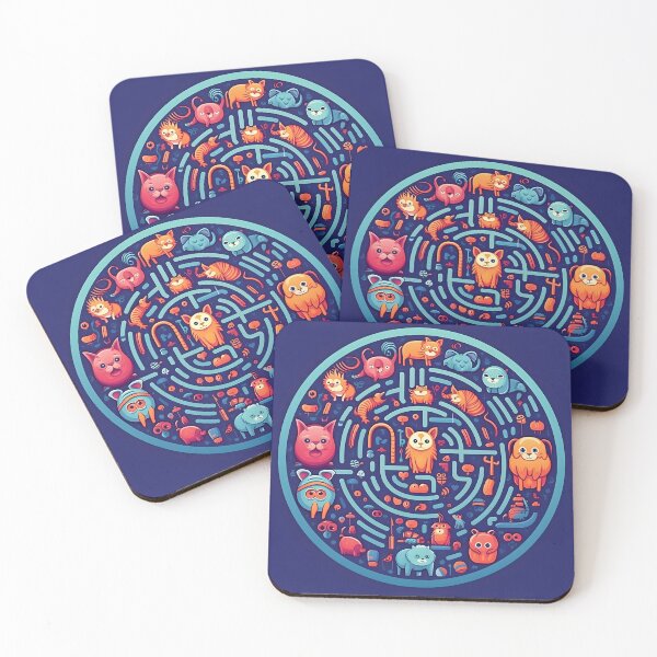 Item preview, maze designed and sold by Popote Madame.