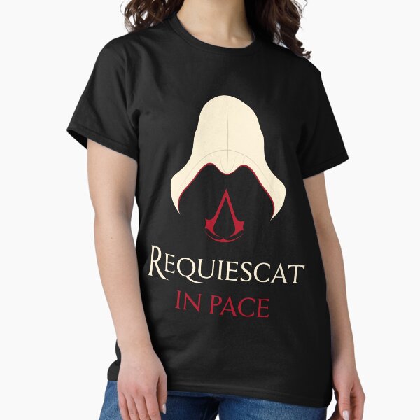 Vista previa del artículo con la obra «Requiescat In Pace - Regalos de Assassin's Creed», diseñado y vendido por HiddenDimensi0n.