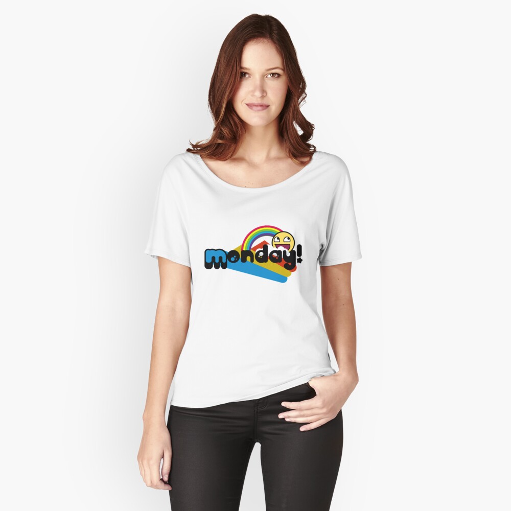 T-shirt coupe relax « Lundi»