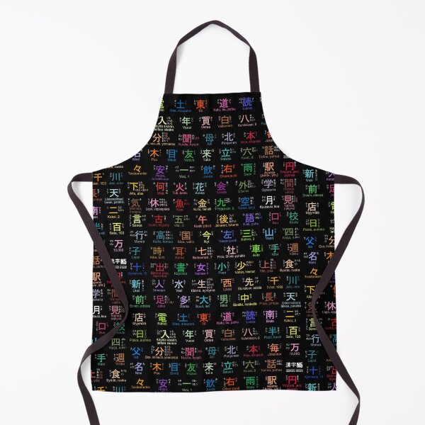 Item preview, N5 Kanji with readings and Finnish meaning designed and sold by Adibto.