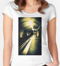 London Underground Women's Fitted Scoop T-Shirt