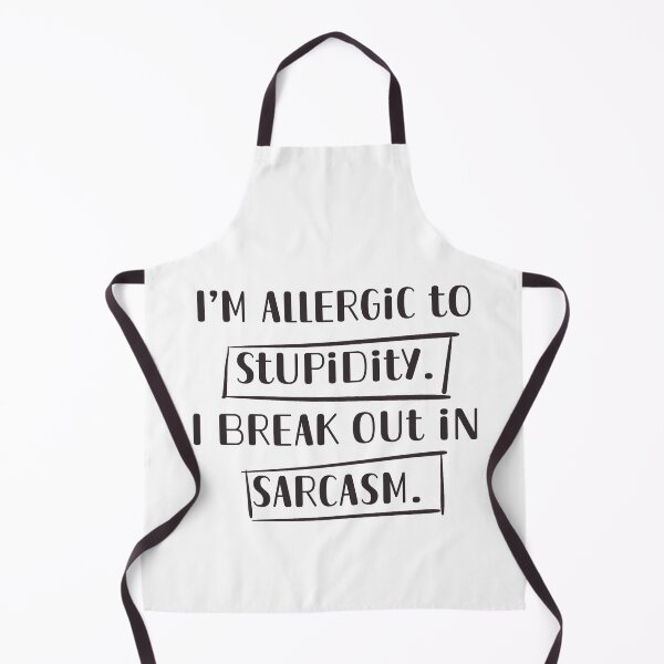 Item preview, Allergic to stupidity designed and sold by Adasha Knight.