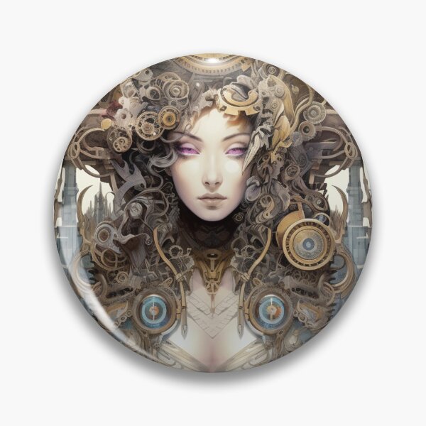 Item preview, Steampunk Queen Gears and Ornate Fantasy designed and sold by ArtfulImprints.