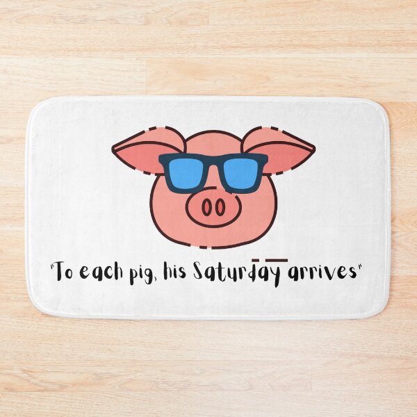 Item preview, little pig with glasses designed and sold by Venezuelaaaaa.