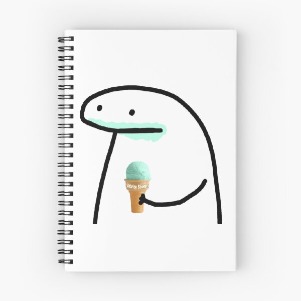 Item preview, Flork meme with ice cream designed and sold by Jeampierre007.