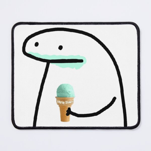 Item preview, Flork meme with ice cream designed and sold by Jeampierre007.