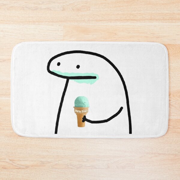 Item preview, Flork meme with ice cream designed and sold by Jeampierre007.
