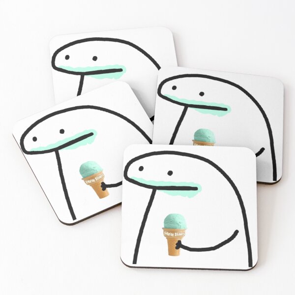 Item preview, Flork meme with ice cream designed and sold by Jeampierre007.