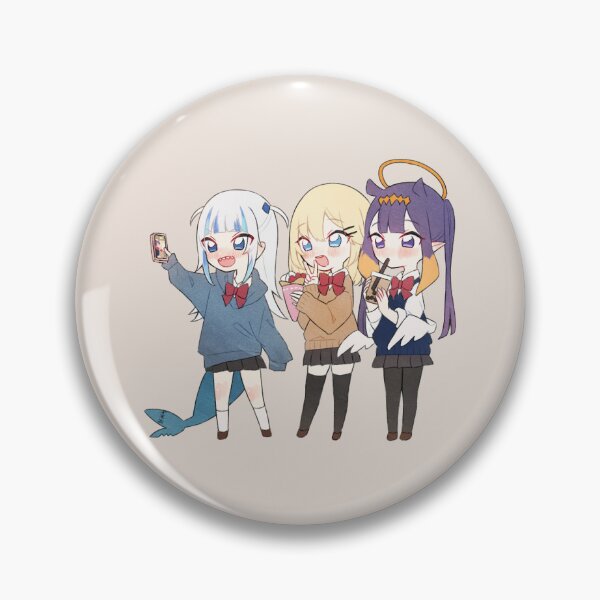 Item preview, Hololive English - Ame, Ina, Gura designed and sold by Montagu.