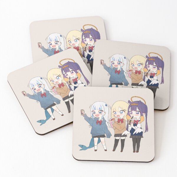 Item preview, Hololive English - Ame, Ina, Gura designed and sold by Montagu.