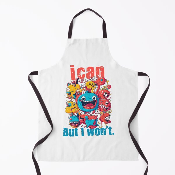 Item preview, "I can. But I won't." Funny Colorful Design for Redbubble designed and sold by itsbyshawn.