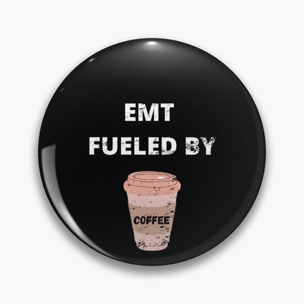 Item preview, Funny EMT Coffee fueled men women Retro Vintage designed and sold by Jeangel97.