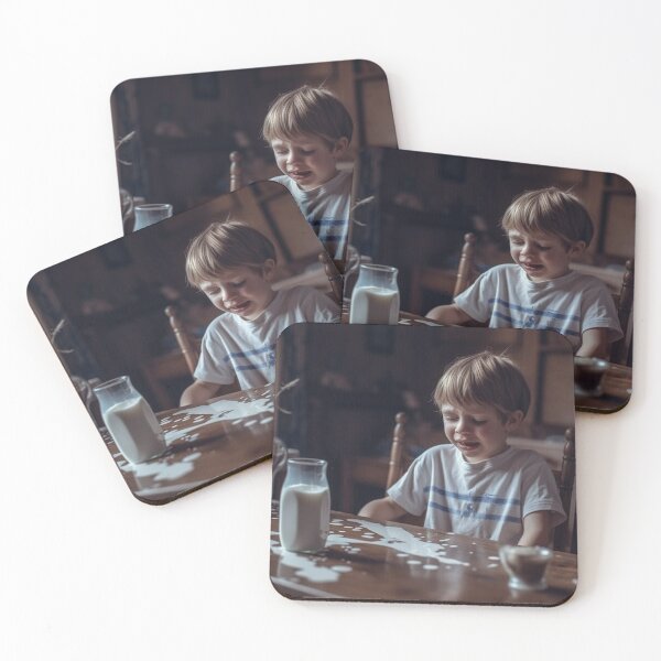 Item preview, Cry Over Spilled Milk - Almond Milk designed and sold by visualidioms.