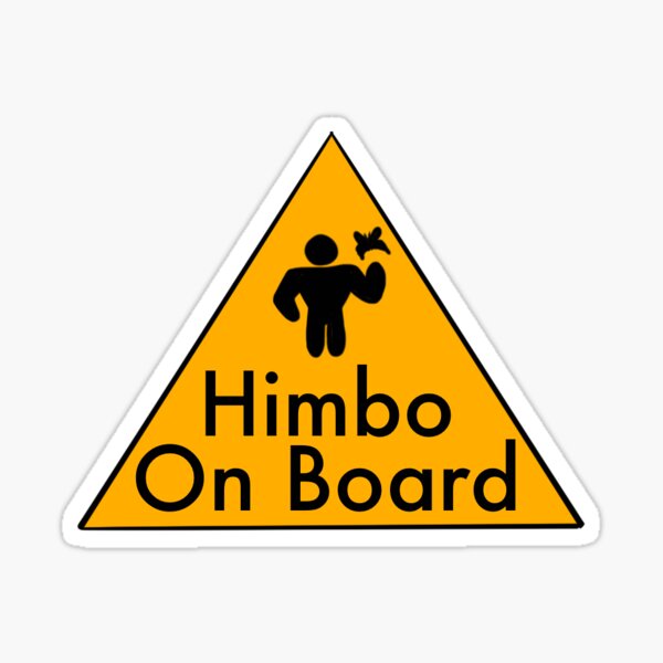 Item preview, Himbo On Board designed and sold by RWDPodcast.