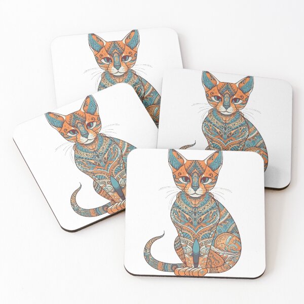 Item preview, - Hand-drawn Cat Artwork for Feline Lovers: Playful, Adorable & Whimsical Designs designed and sold by DooodleGod.