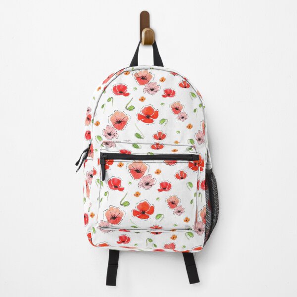 Item preview, Tender Poppies - Summer Vibes - Hand Painted Seamless Pattern designed and sold by DinkyBeavers.