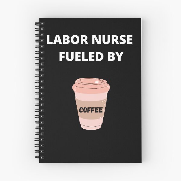 Item preview, Cool labor nurse coffee fueled support men women designed and sold by Jeangel97.