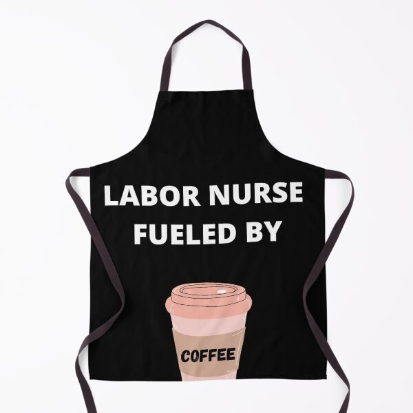 Item preview, Cool labor nurse coffee fueled support men women designed and sold by Jeangel97.