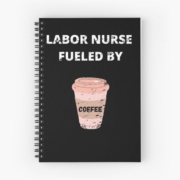 Item preview, Cool labor nurse coffee fueled support men women Retro Vintage designed and sold by Jeangel97.