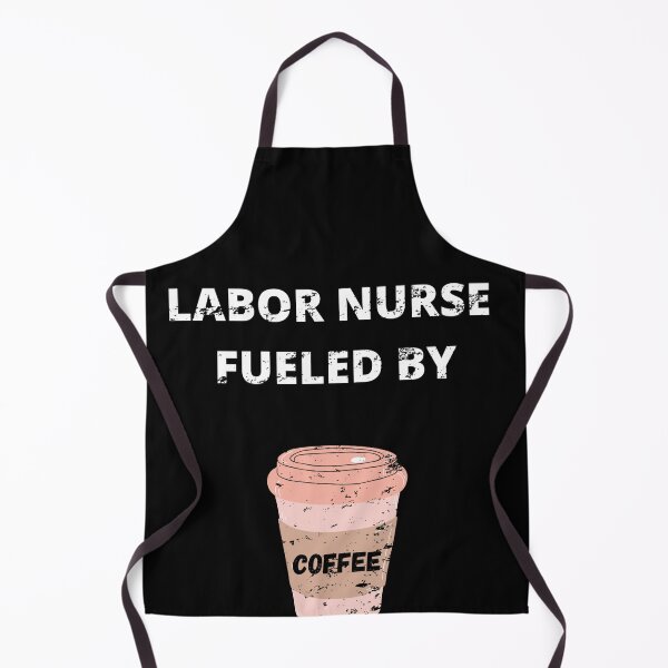 Item preview, Cool labor nurse coffee fueled support men women Retro Vintage designed and sold by Jeangel97.