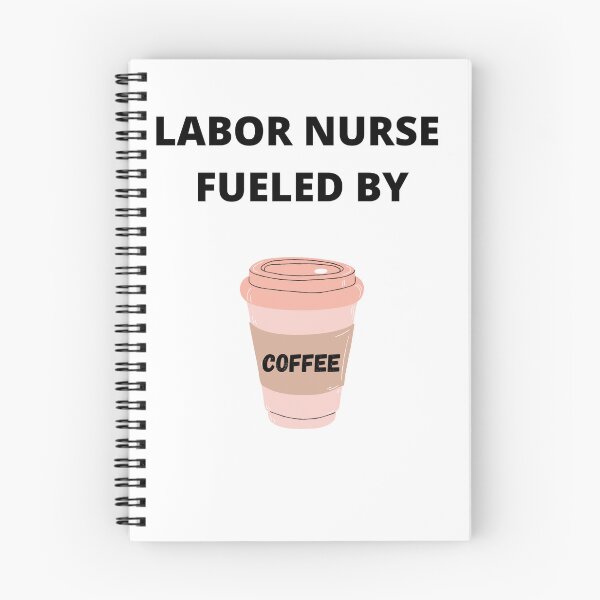 Item preview, Cool labor nurse coffee fueled support men women designed and sold by Jeangel97.