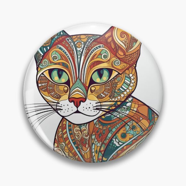 Artikelvorschau, AbyWhim - Artistic and Whimsical Abyssinian Cat Design for Pet Lovers, Hand-Drawn and Captivating entworfen und verkauft von DooodleGod.