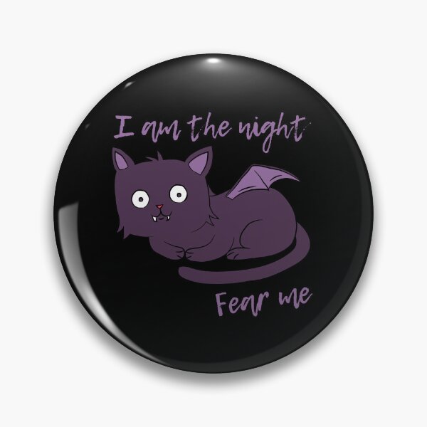 Item preview, Cute Halloween Cat I Am the Night Fear Me designed and sold by flippinsg.
