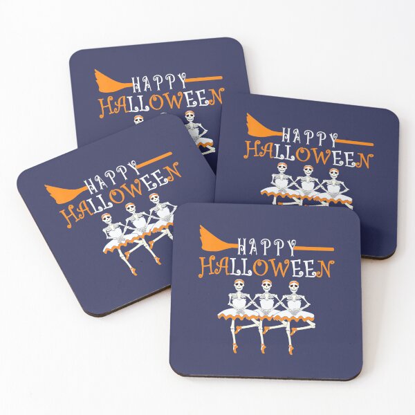 Item preview, Happy Halloween Skeleton Ballerina Ballet Dancer Funny 	 	 designed and sold by azbdlzbmuaq13.