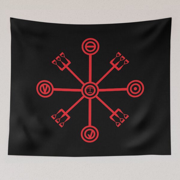 Item preview, Veiðistafur Rune - Red designed and sold by Gumless.