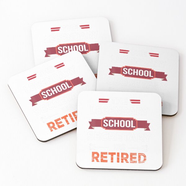 Item preview, Cool Retired School Secretary Retirement Party  designed and sold by weqqwgjmt50.
