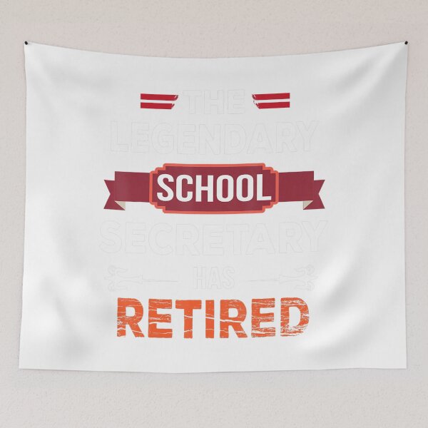 Item preview, Cool Retired School Secretary Retirement Party  designed and sold by weqqwgjmt50.
