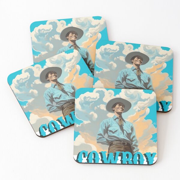 Item preview, cowboy in blue designed and sold by ivanmejia.