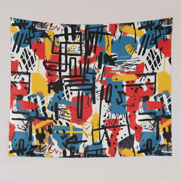 Item preview,  "Unrestrained Urban Art: The Creative Explosion of Street Brushstrokes" designed and sold by SBD-Shop.