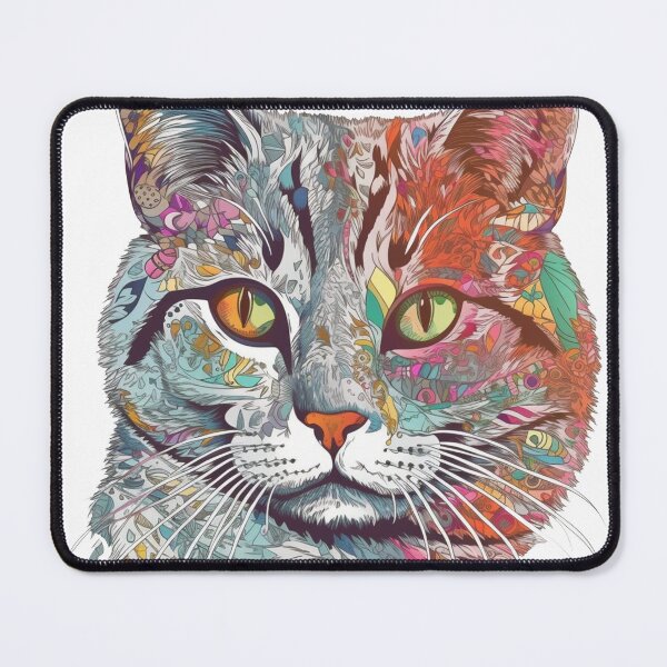 Item preview, CollageCats - Vibrant Feline Artwork of Playful American Shorthairs! designed and sold by DooodleGod.