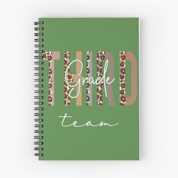 Item preview, Third Grade Team Hello Back To School Appreciation Leopard  	 designed and sold by kxkoajjmva17.
