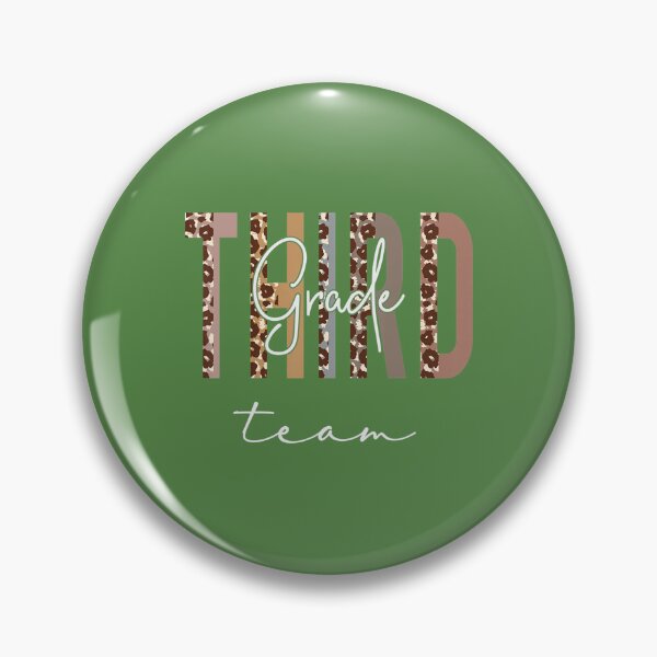 Item preview, Third Grade Team Hello Back To School Appreciation Leopard  	 designed and sold by kxkoajjmva17.