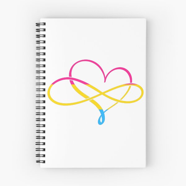 Item preview, Polyamory Heart Pansexual Flag designed and sold by MyGayHeart.