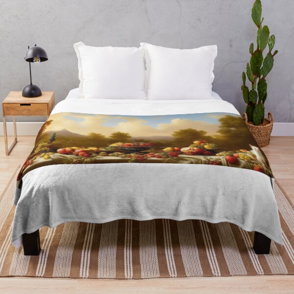Item preview, Baroque Style Fruity Feline Print designed and sold by SkipTon121.